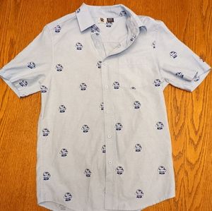 Pabst Blue Ribbon Button Dress Shirt
